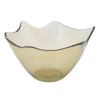 MISKA ZE SZKŁA RECYCLINGOWEGO 30X18 cm MIN 2 (PRODUKOWANA W HISZPANII)